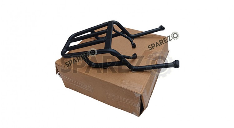  Royal Enfield Himalayan and Scram 411 Rear Luggage Rack Black - SPAREZO